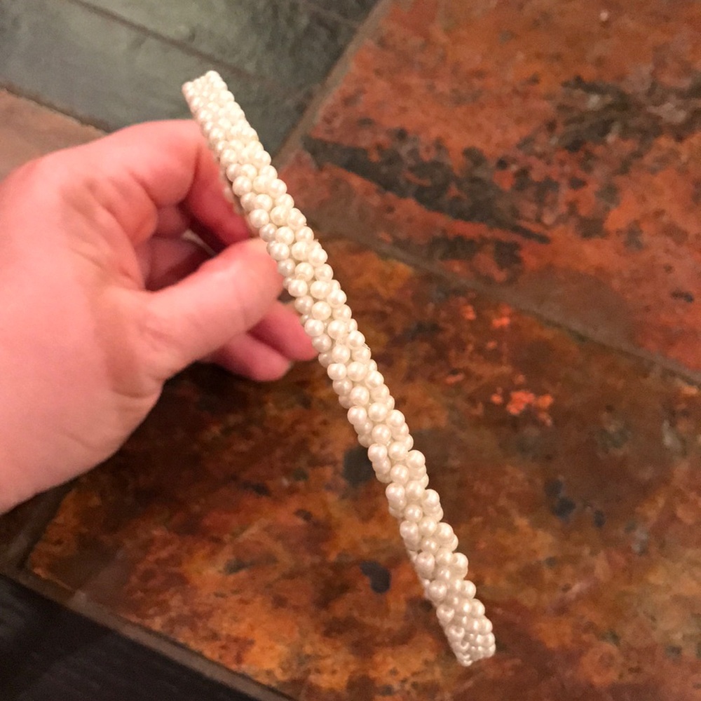 J. Crew Pearl Headband Hair Piece